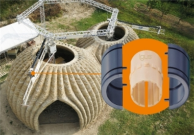 3D打印機用黏土建造房屋