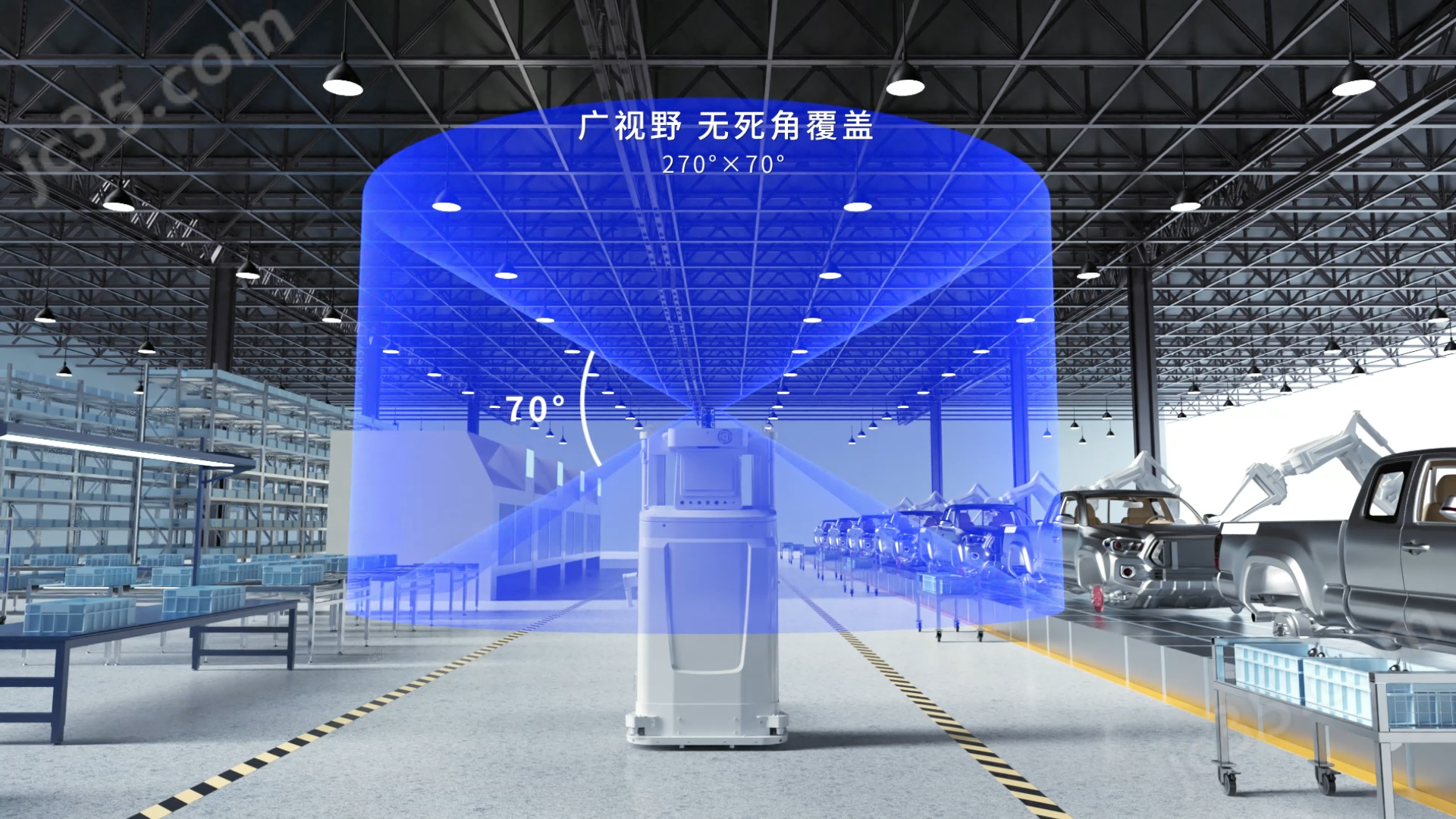 3D頂視視覺導(dǎo)航相機