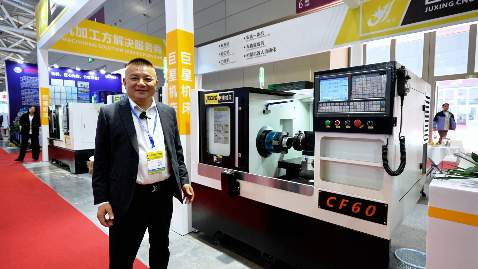 巨星机床CF60车方机适用于高刚性材质，可加工多种形状